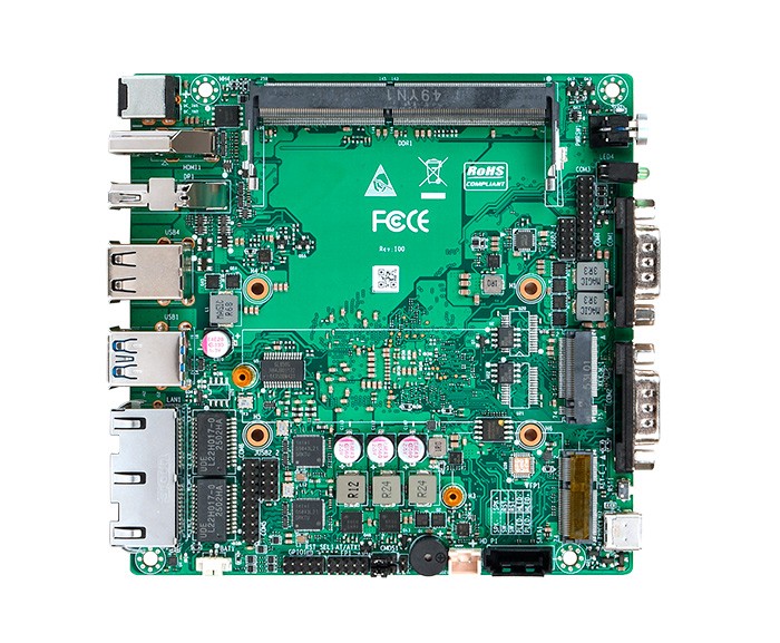 AD30NU - 12x12cm深夜免费视频主板 - N100/N150/N300迷你主板双网双串口迷你电脑主机深夜免费视频机主板
